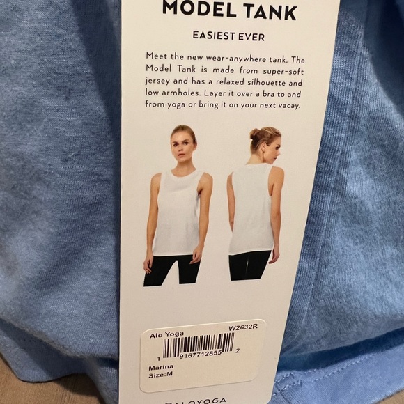 Alo Yoga - Pretty Blue T - Size M - Picture 3 of 7